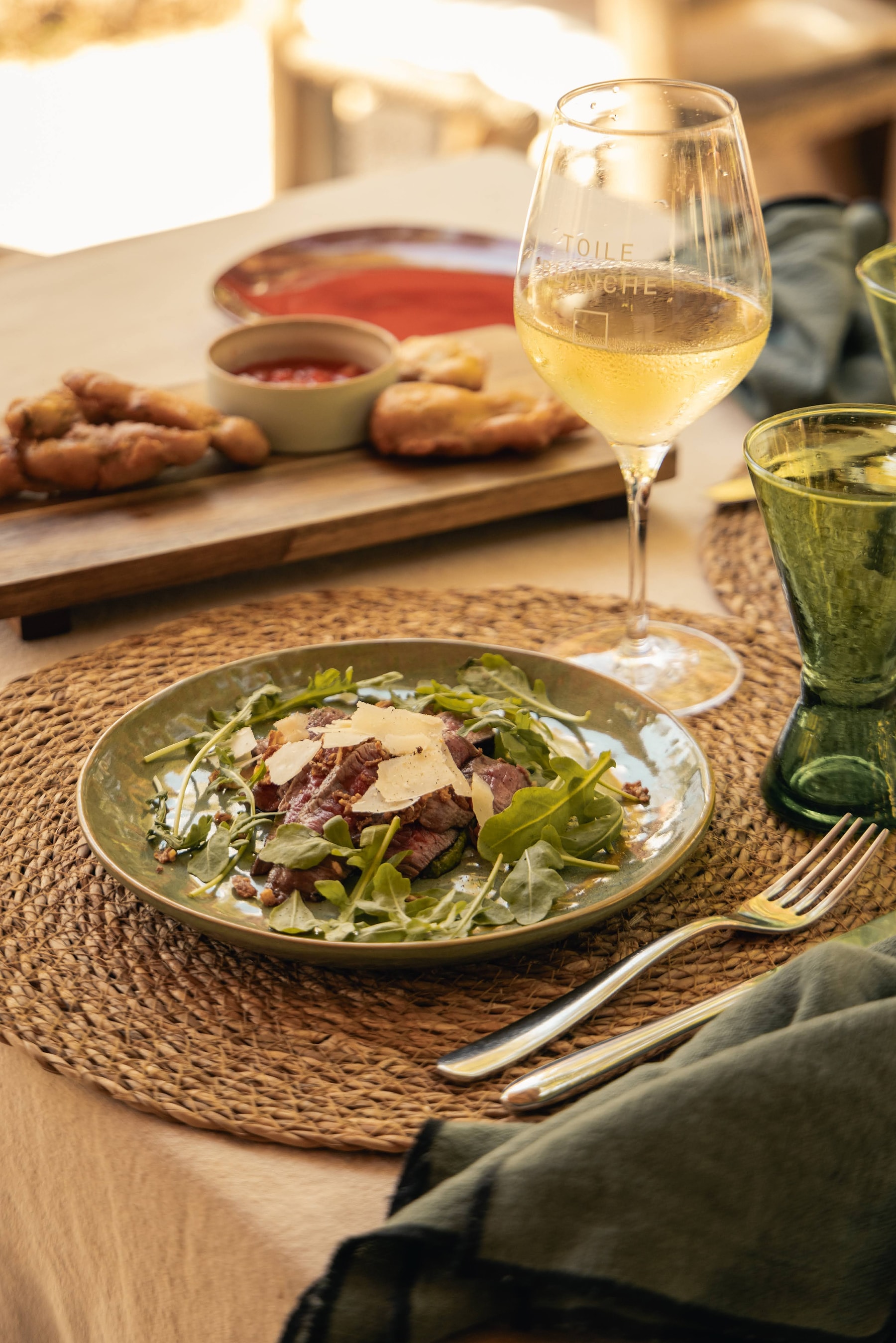 Déjeuner d'été à La Guinguette